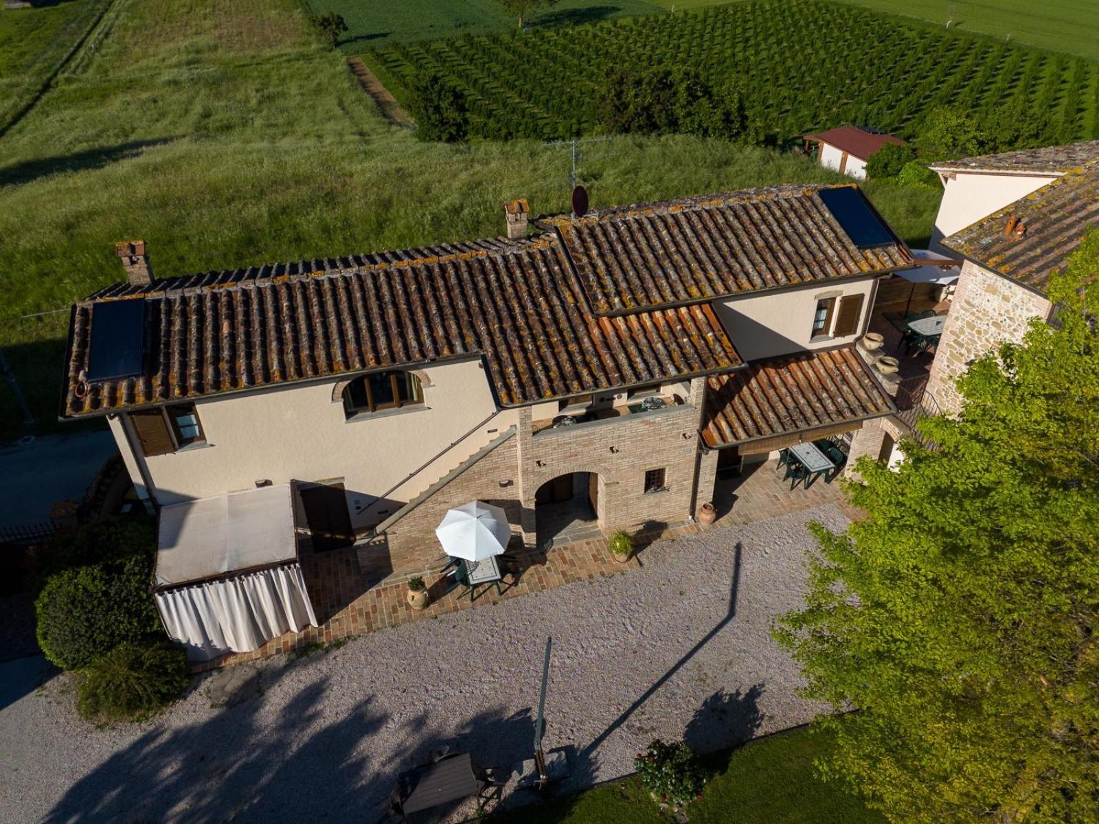 Podere Casenove Citerna Екстер'єр фото